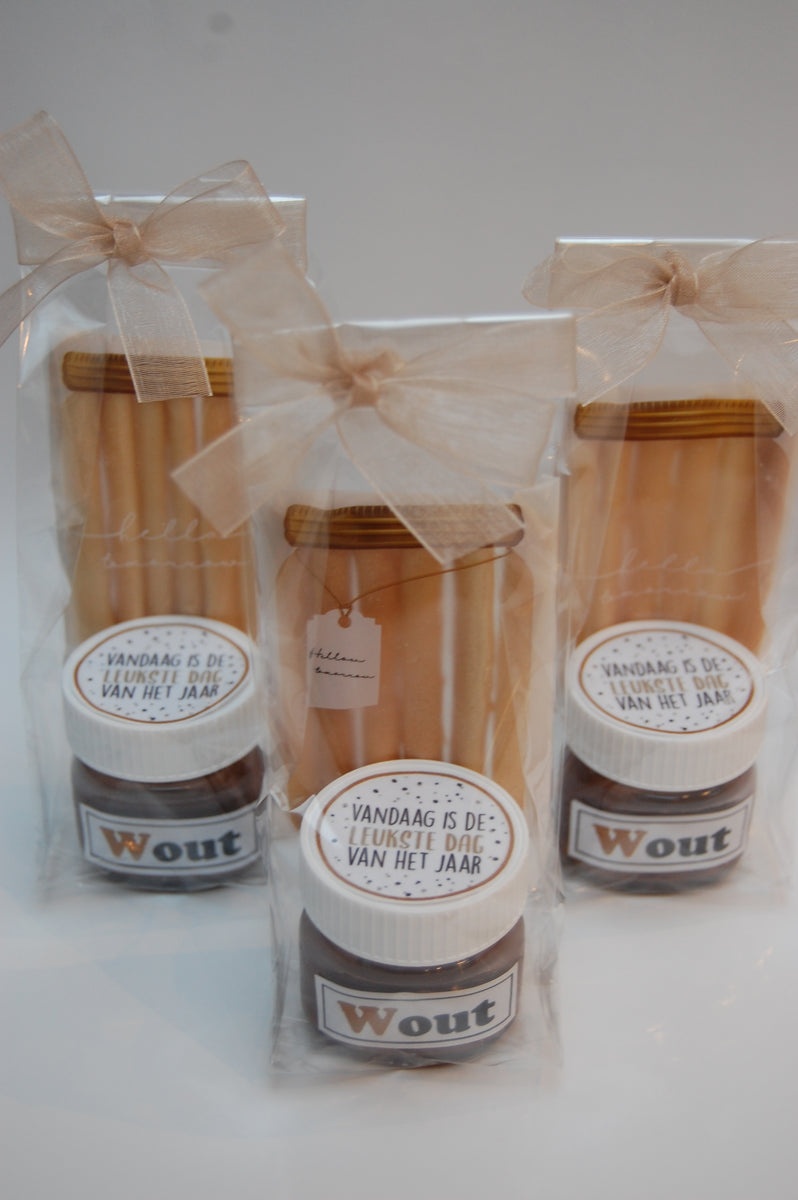 Nutella-potje met dip-stokjes – Socrea