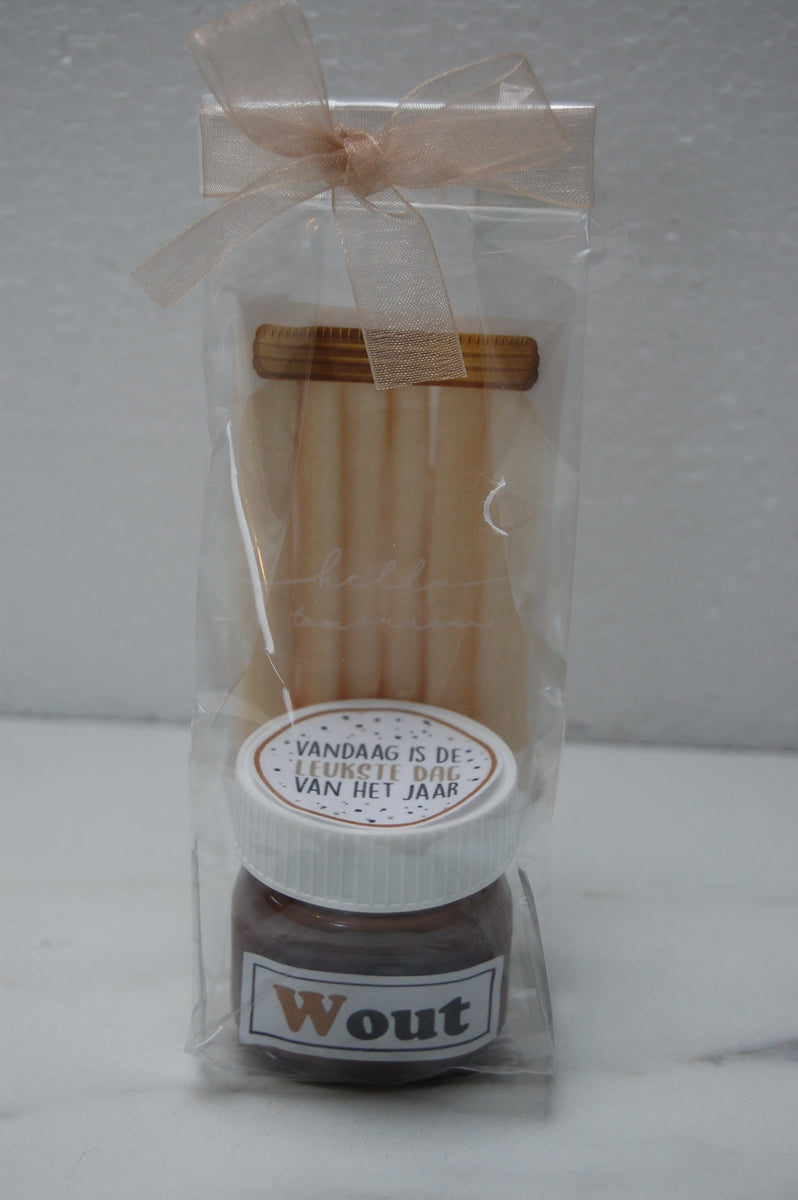 Nutella-potje met dip-stokjes – Socrea