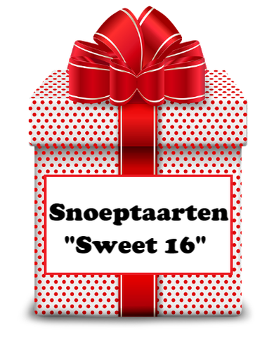 Snoeptaarten "sweet 16"